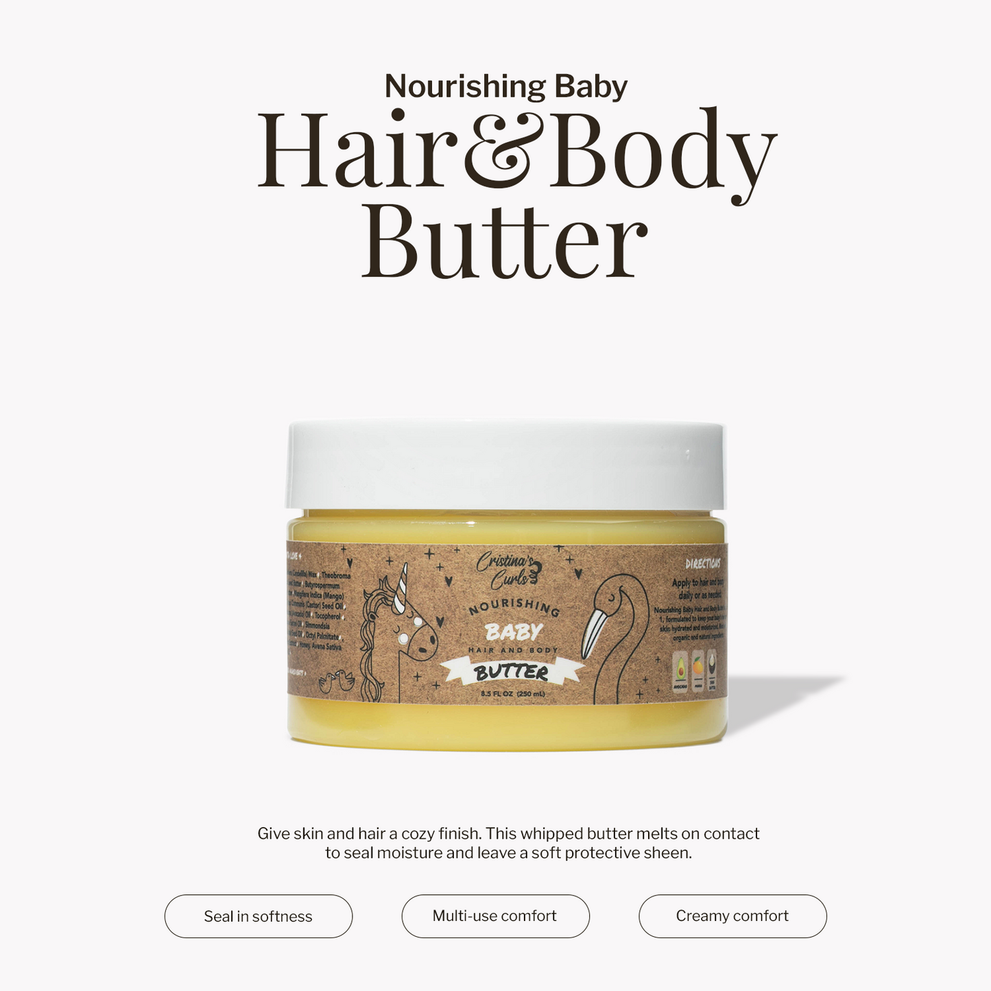 Nourishing Baby Hair and Body Butter