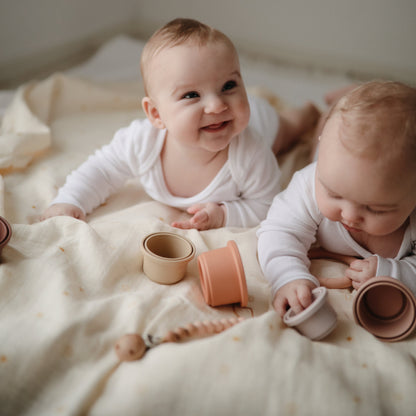 Organic Cotton Muslin Swaddle Blanket