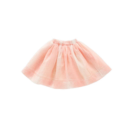 Layered Organza Skirt - Pink