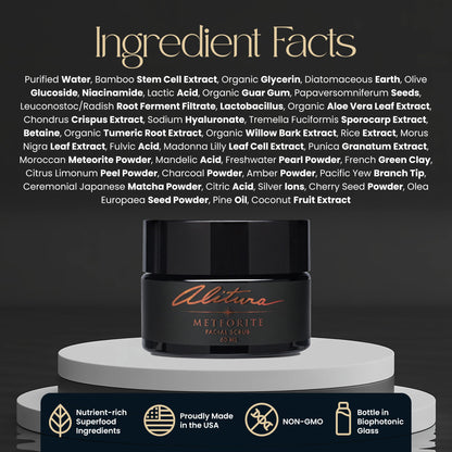 The Meteorite Facial Scrub