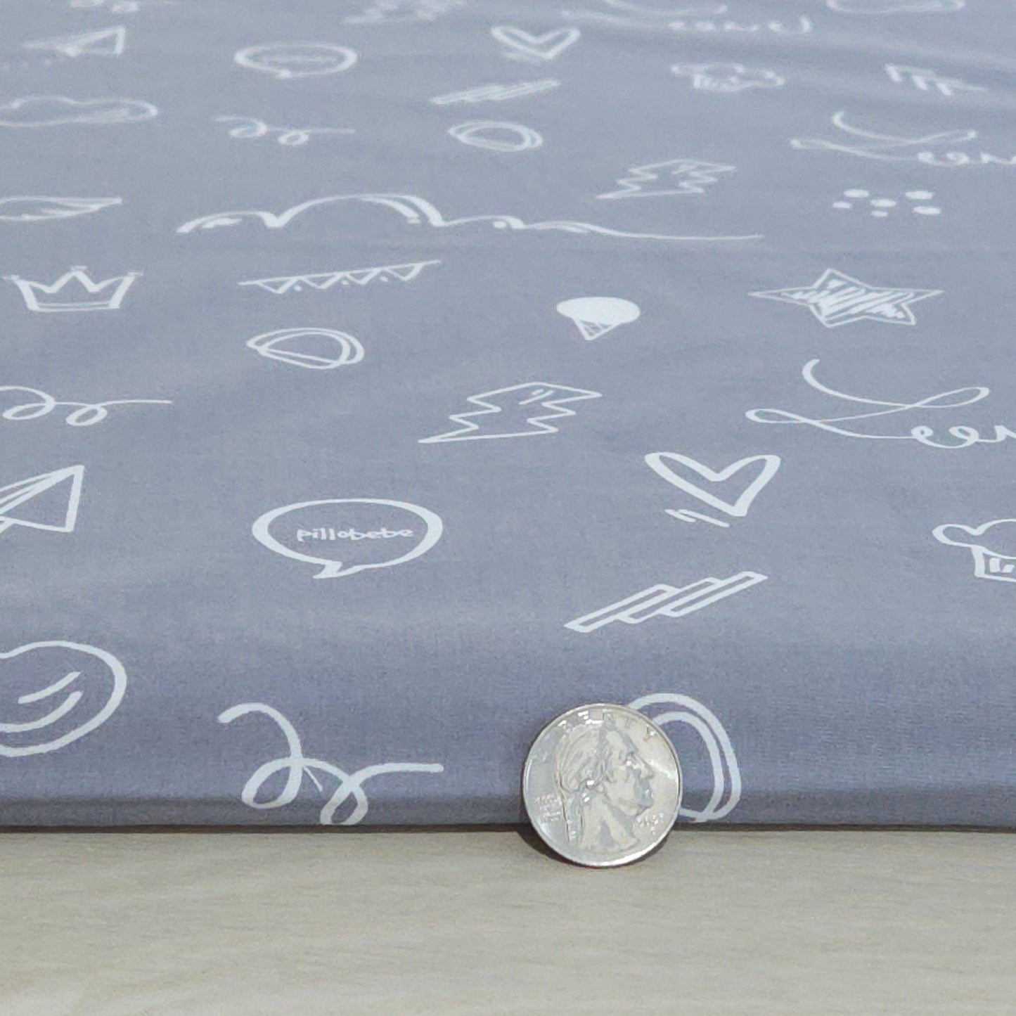 CorkiMat® COMFY - Love Gray Organic
