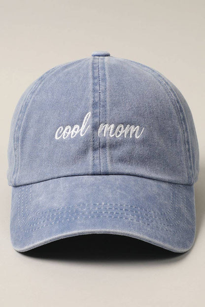 COOL MOM Embroidery Baseball Hat