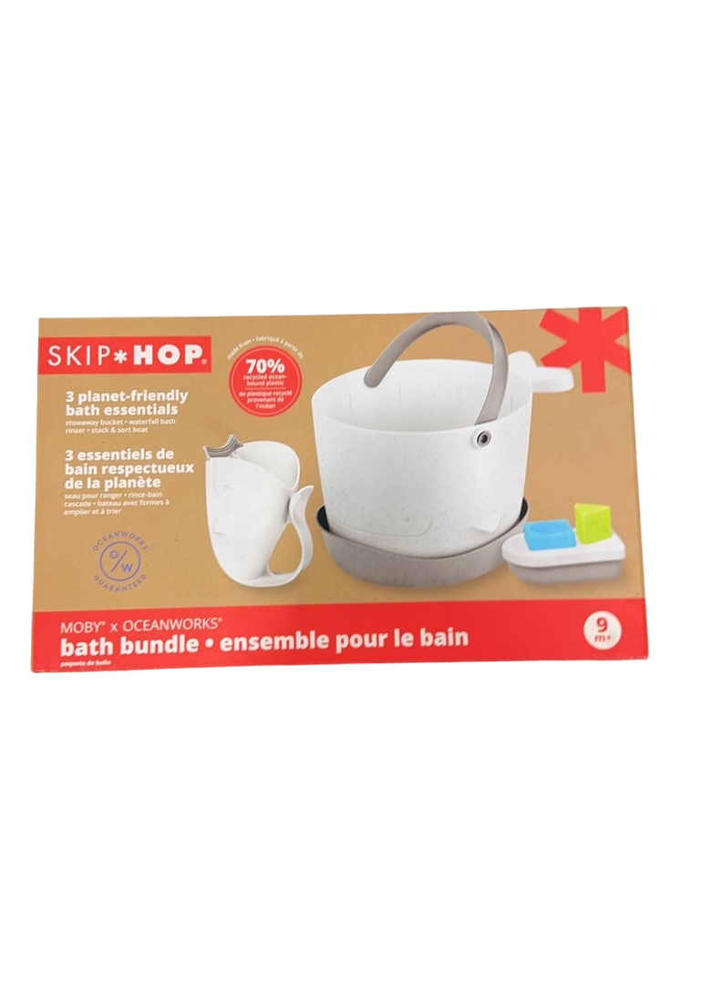 Skip Hop MOBY X Oceanworks Baby Bath Bundle