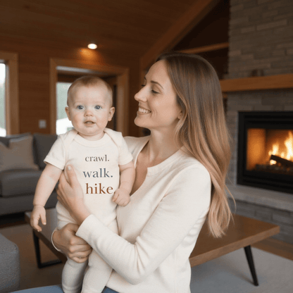 graphic bodysuit | crawl walk hike