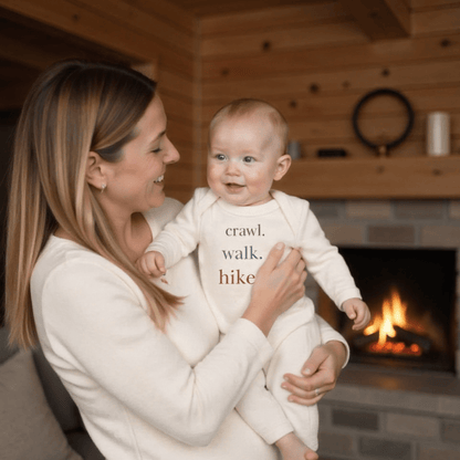 graphic bodysuit | crawl walk hike