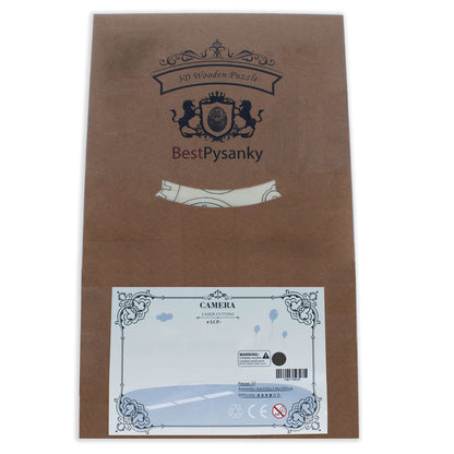 London Tower Bridge Model Kit - Wooden Laser-Cut 3D Puzzle (105 Pcs)