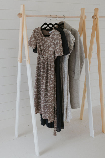 Large Wooden Clothing Rack