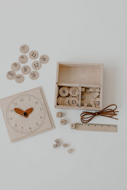 Wooden Number / ABC discs