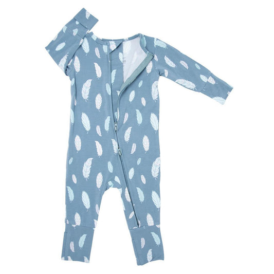 Convertible Romper - Feathers