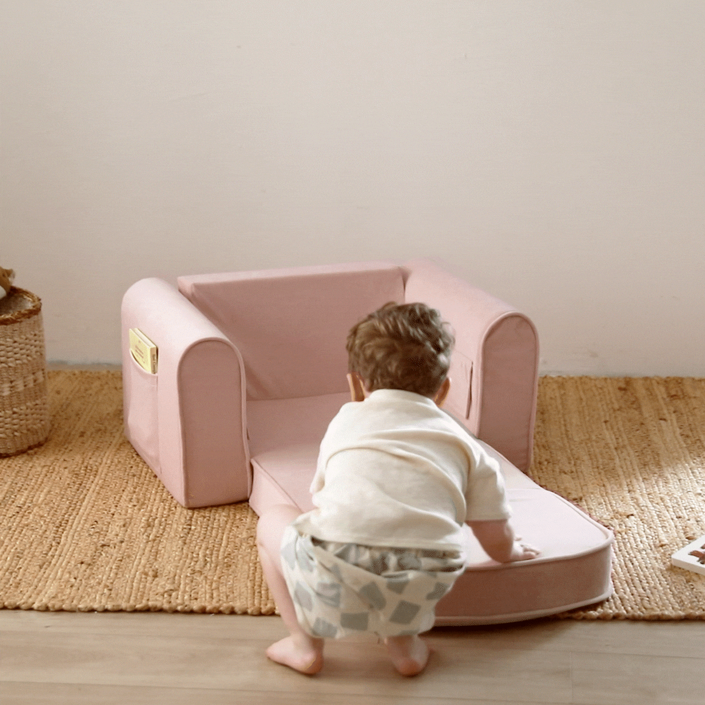 Tiny Land® GentleSnug Kid Chair - Sage