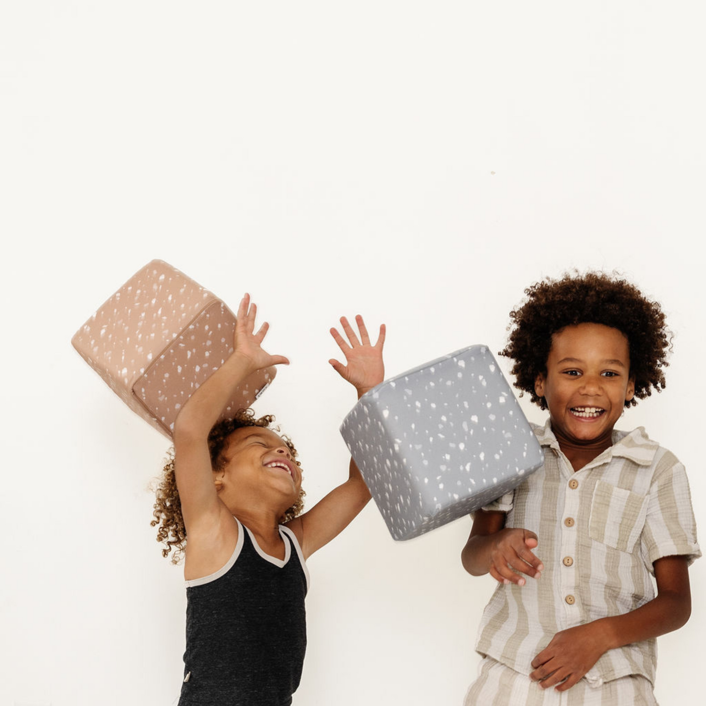 Terrazzo Slate Play Cube