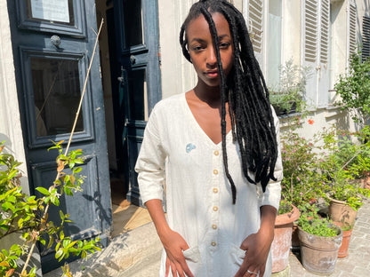 Liberté White Jumpsuit