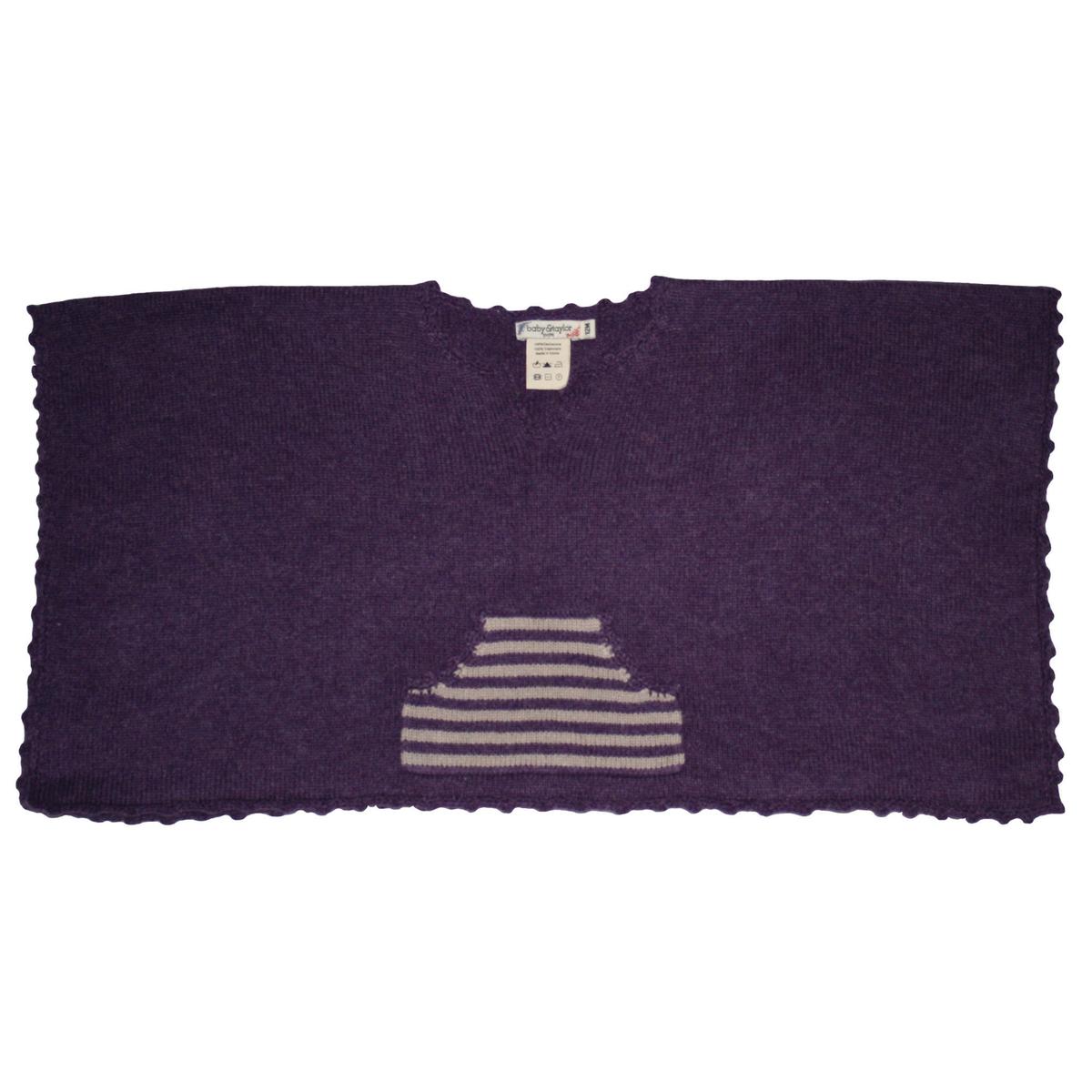 Mimosa Poncho - Violet