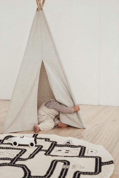 Small Teepee Tent - Neutral