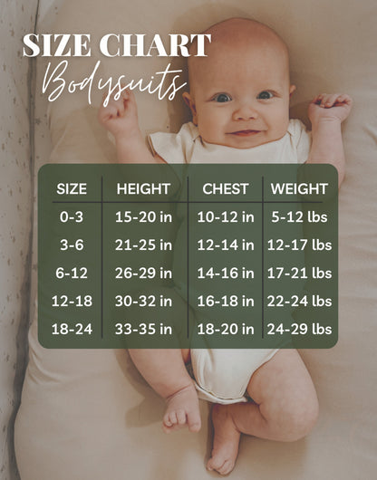 Baby half birthday. Long-Sleeve Organic Cotton Bodysuit