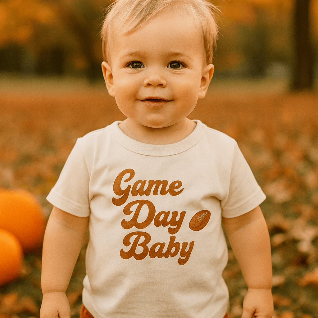 graphic bodysuit | Game Day Baby