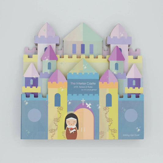 2025 Gold Medalist! - The Interior Castle of St. Teresa of Avila: A Mini Catholic Primer shaped book
