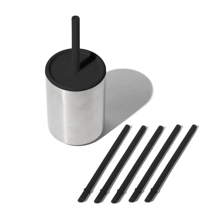 8 oz Medium Sippy Cup + Straw | Stainless Steel
