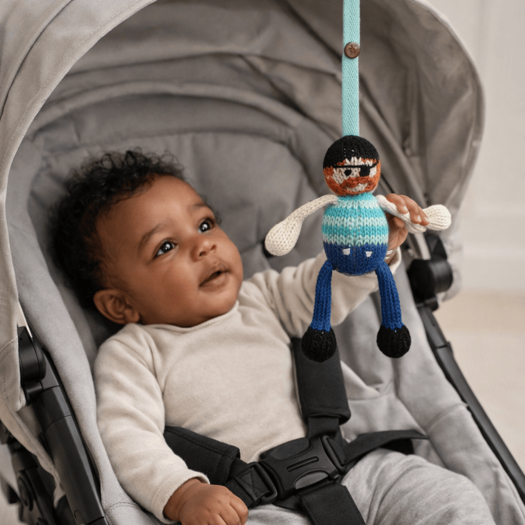 knit stroller toy | jack the sailor – Gentle Nursery Shop