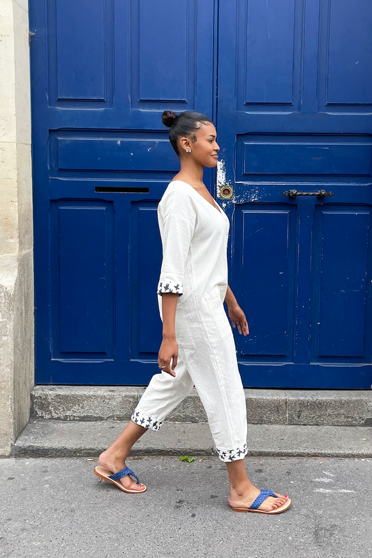 Liberté White Jumpsuit