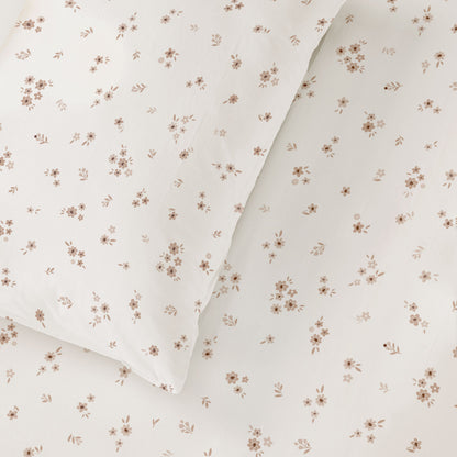 Organic Kids Fitted Sheet - Bloom