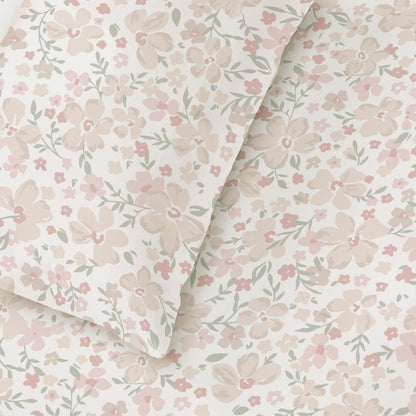 Organic Kids Fitted Sheet - Blossom