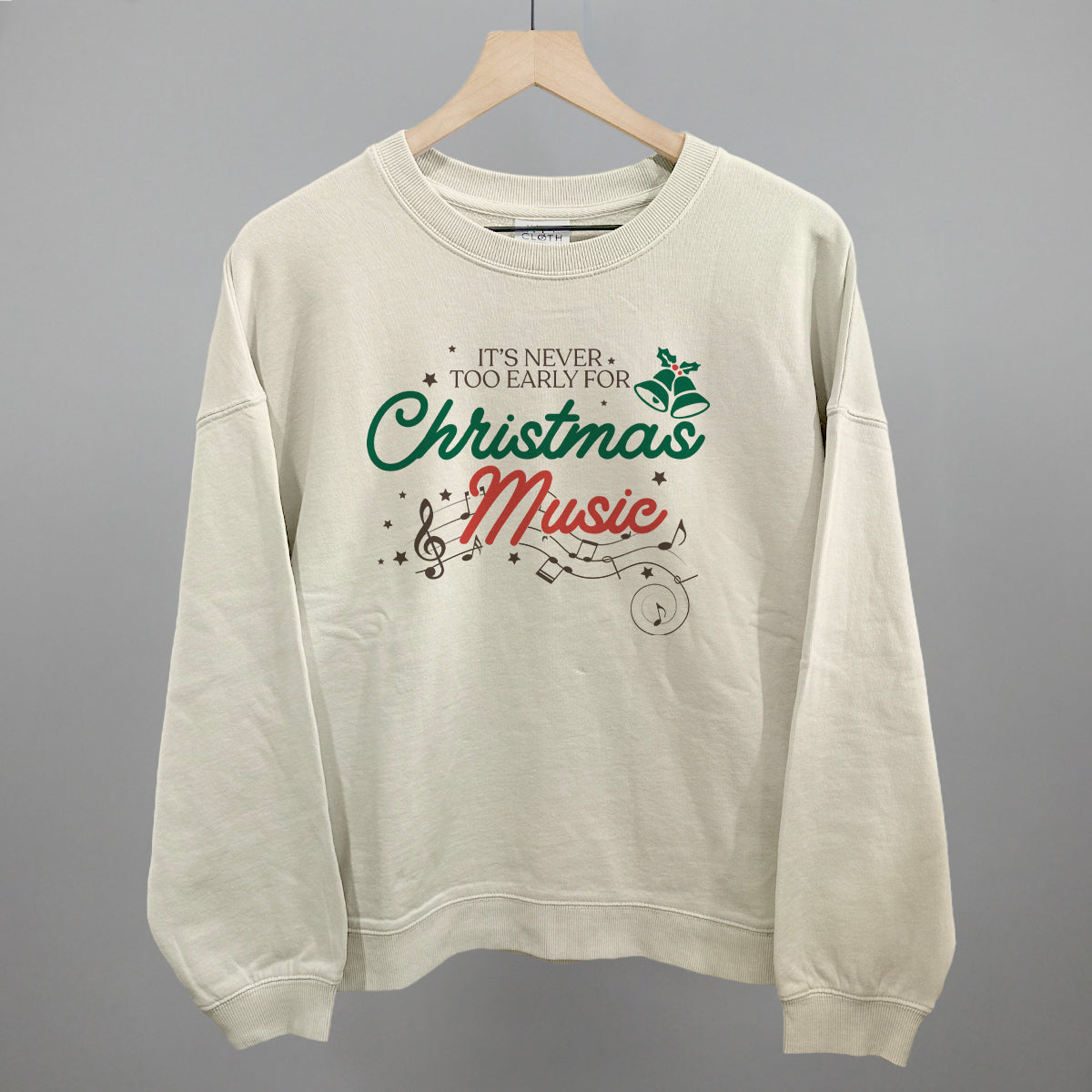 It's Never Too Early For Christmas Music Doodle