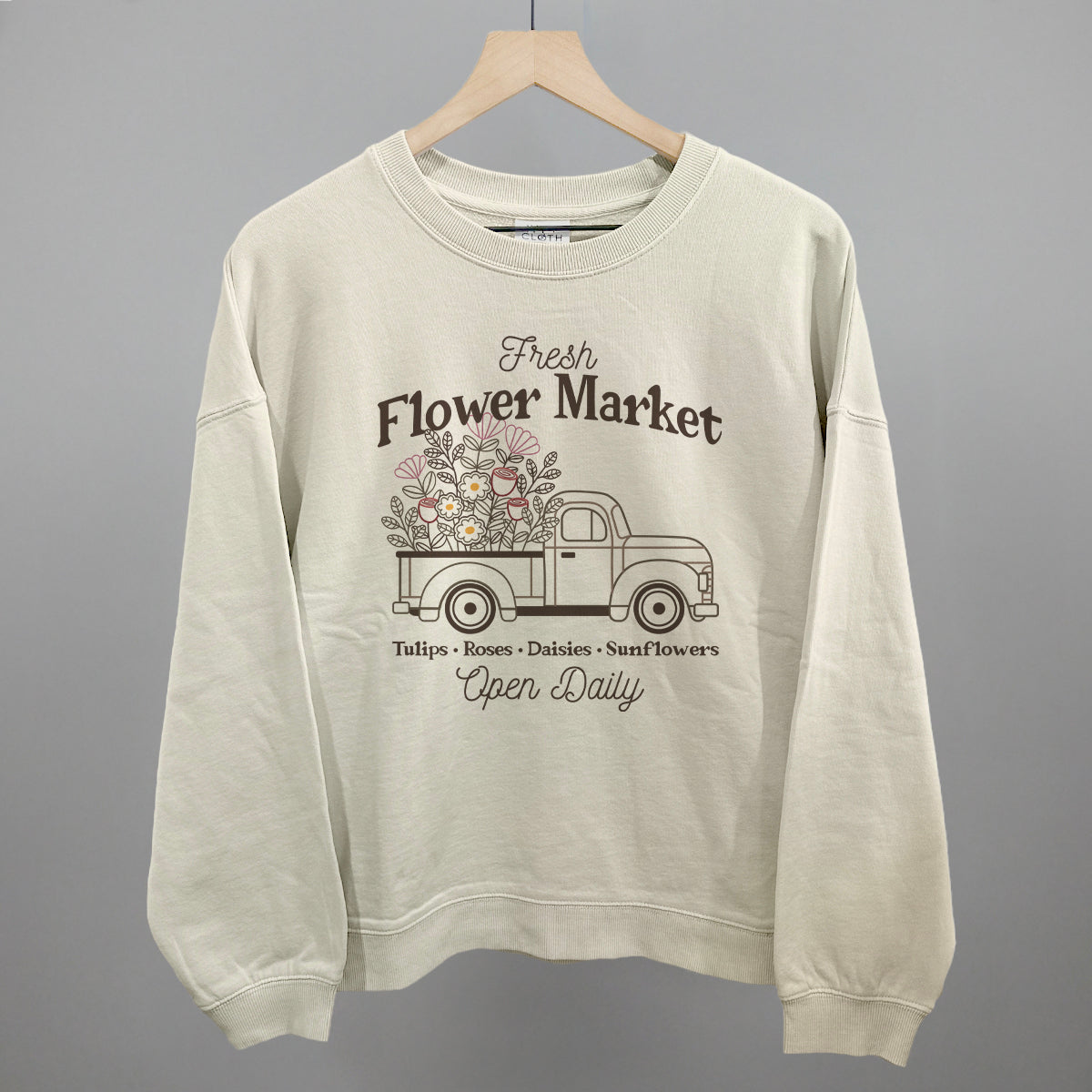 Fresh Flower Market Truck