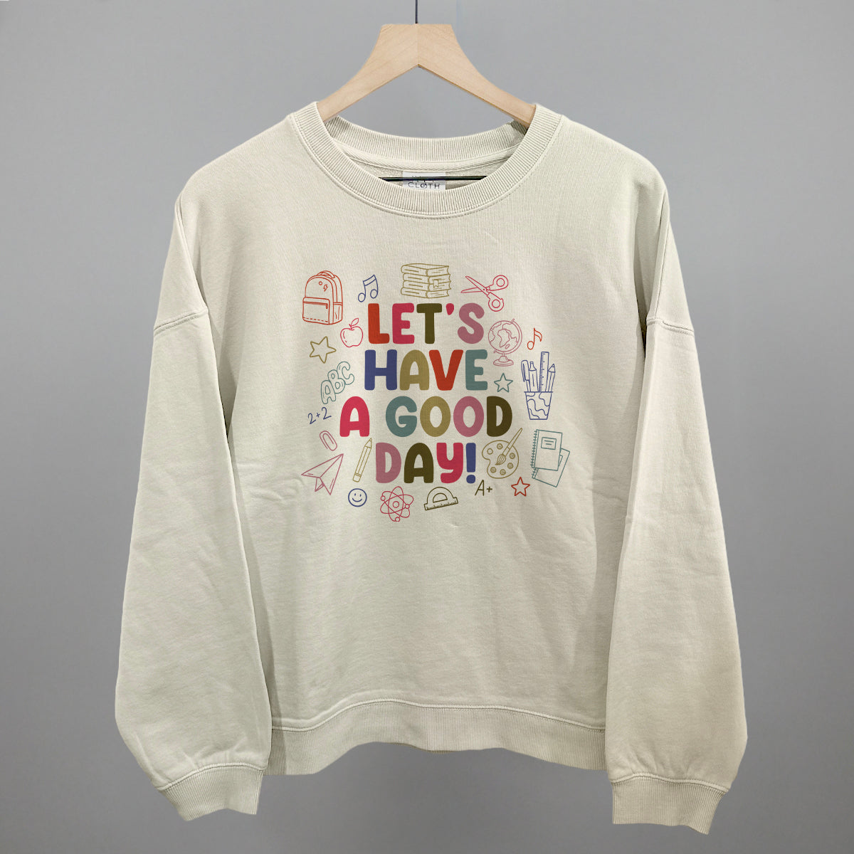 Let's Have A Good Day Colorful Doodles