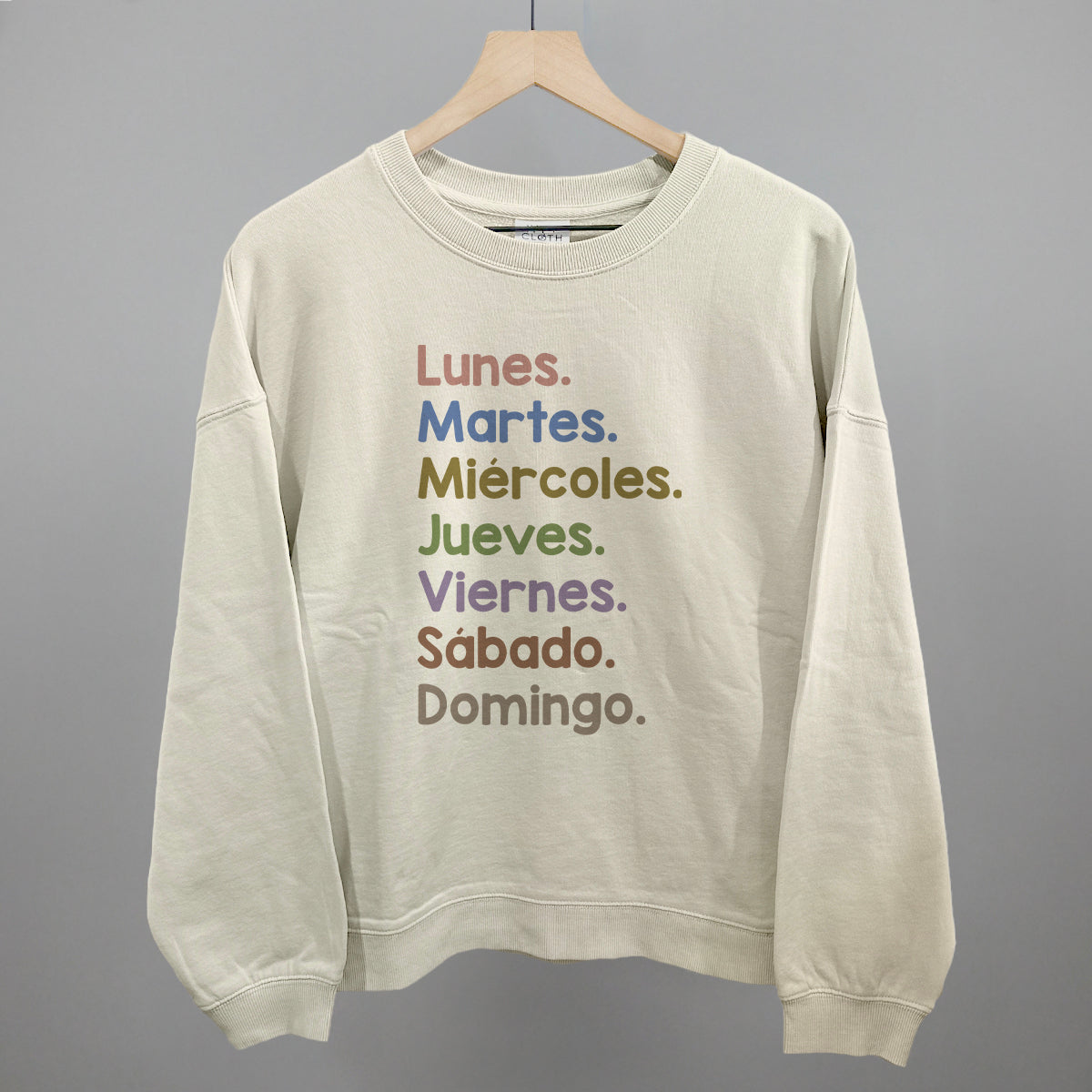 Dias De La Semana Colorful