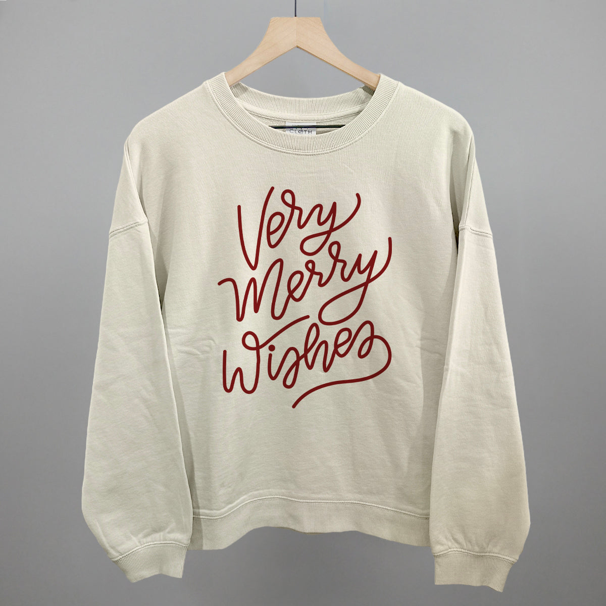 Very Merry Wishes Handwritten