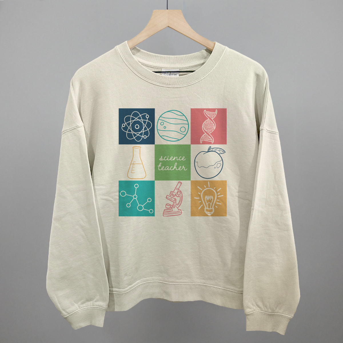 Science Teacher Doodle Grid