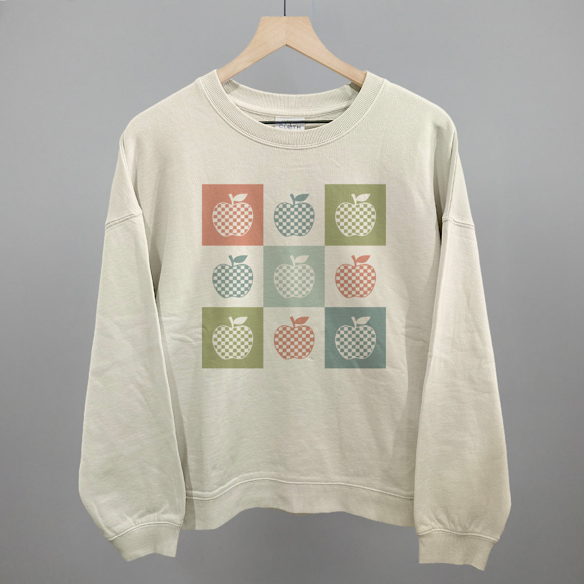 Checkered Apples Grid