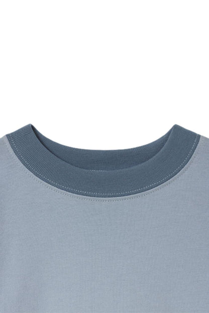 Beckham Tee in Blue on Blue