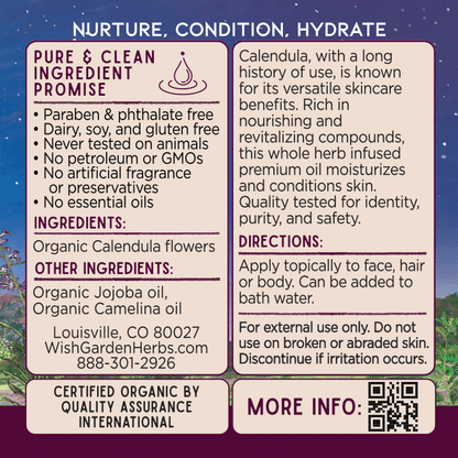 Calendula Oil Nourish & Revitalize