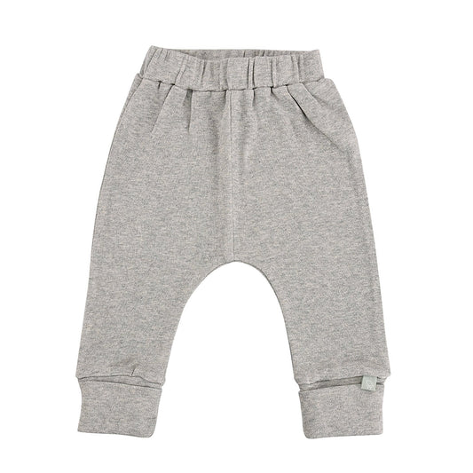basics pants | heather