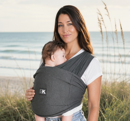 Baby K'tan Active Yoga Baby Carrier | Heather Black