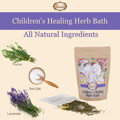 Children's Healing Herb Bath for Clear Lungs* 3 in 1- Bath, Steam, Gargle