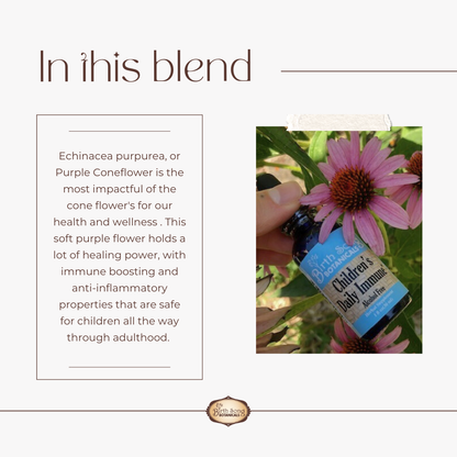 Children's Daily Immune* Organic Herbal Tincture with Astragalus Root 1 oz.