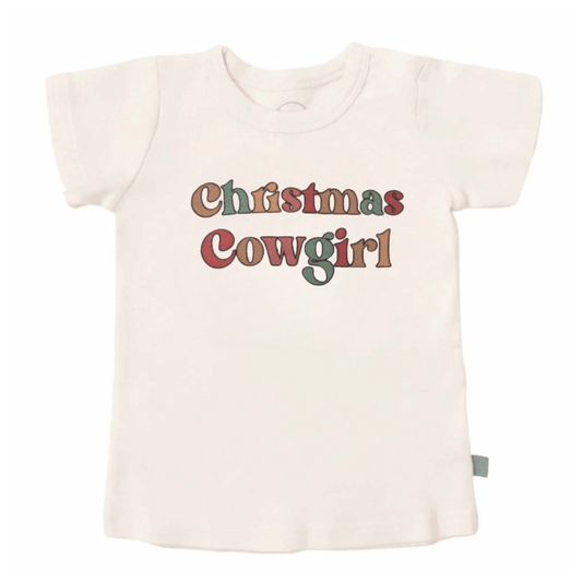 graphic tee | christmas cowgirl