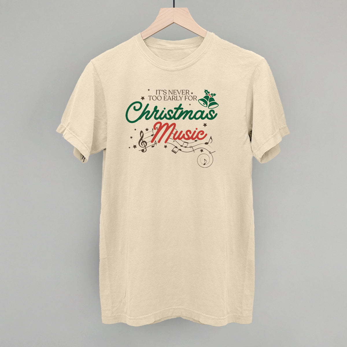 It's Never Too Early For Christmas Music Doodle