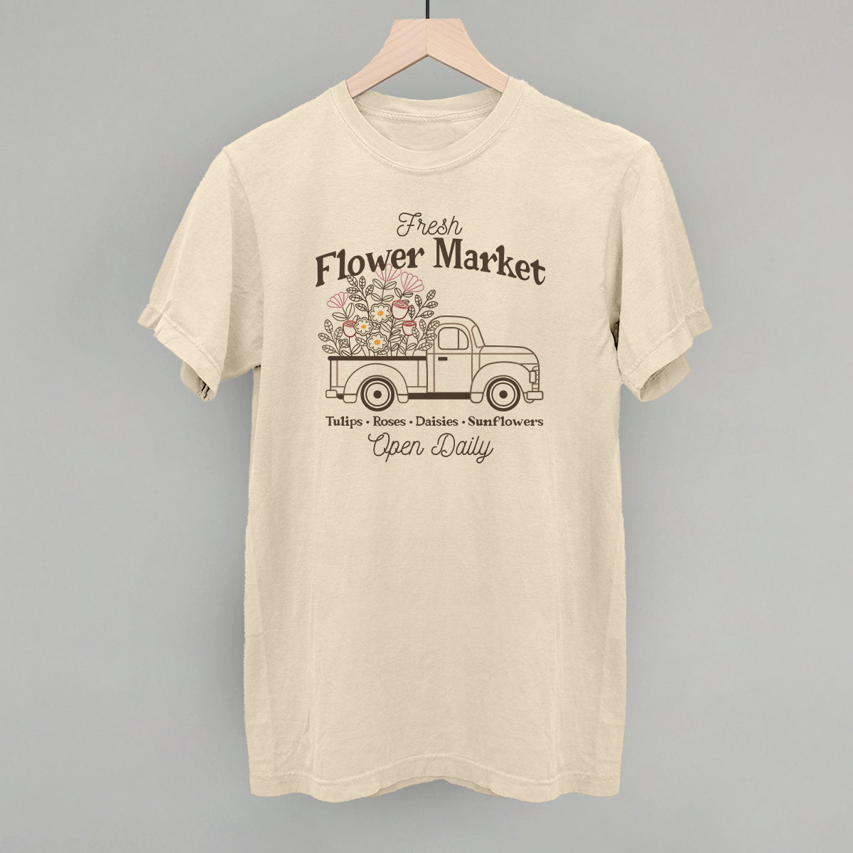 Fresh Flower Market Truck