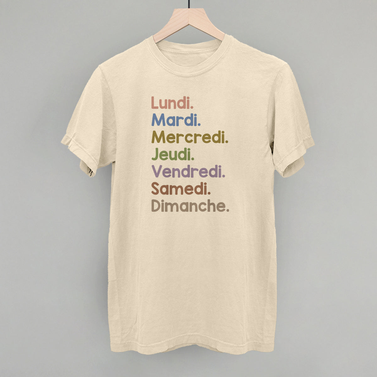 Jours De La Semaine Colorful