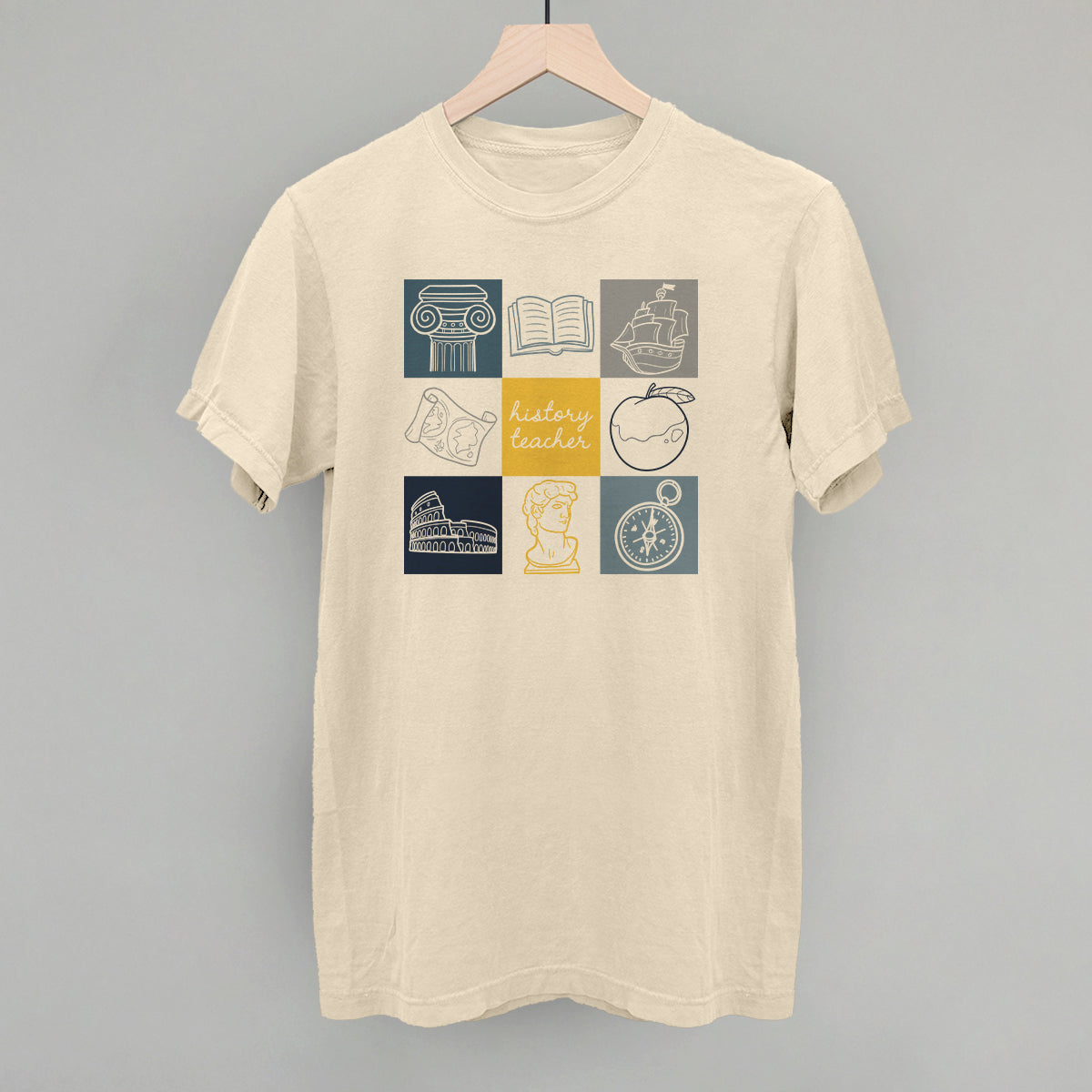 History Teacher Doodle Grid