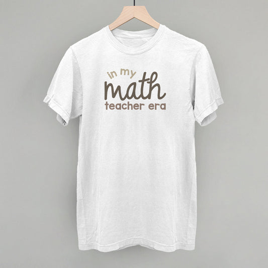 In My Math Teacher Era