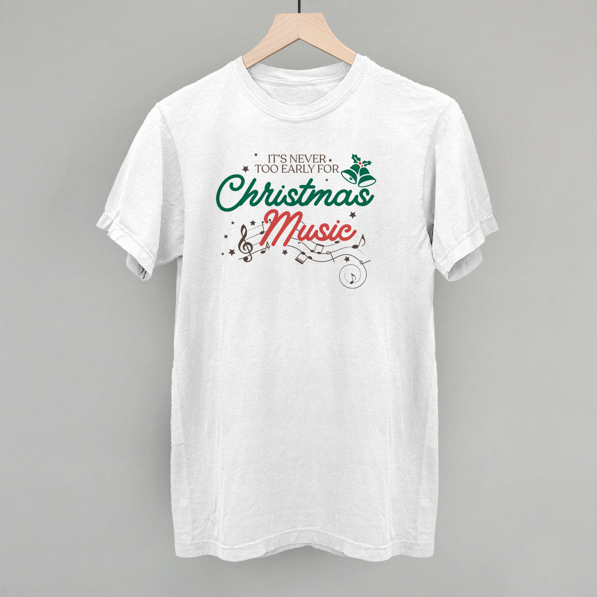 It's Never Too Early For Christmas Music Doodle