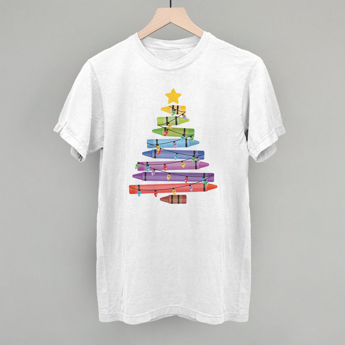 Crayon Christmas Tree