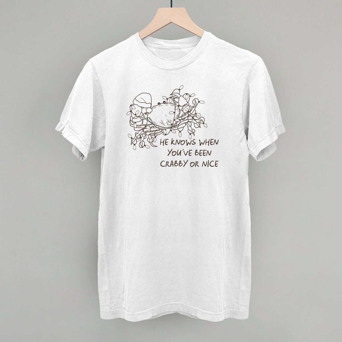 He Knows When You've Been Crabby Or Nice