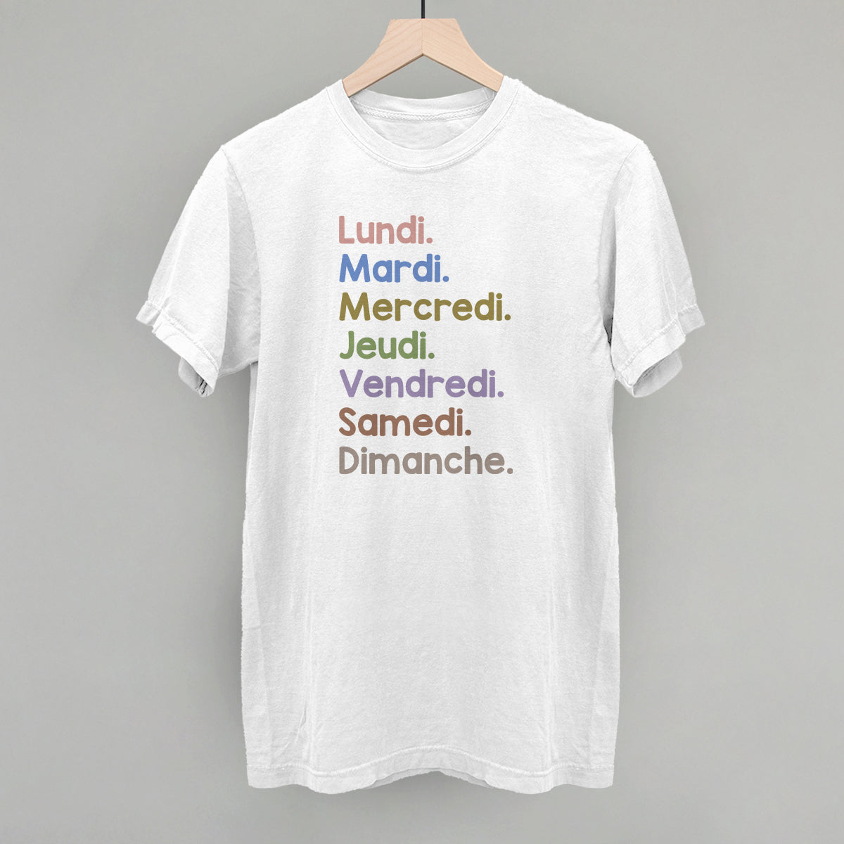 Jours De La Semaine Colorful