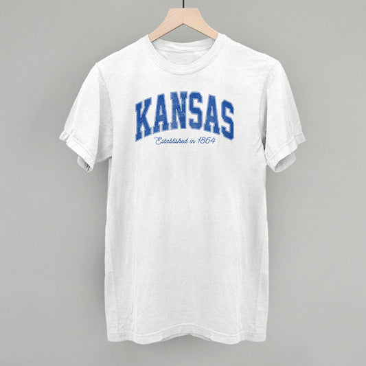 Kansas Varsity Arch (Blue)